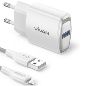 Power Oval 2S White Vivan Micro USB